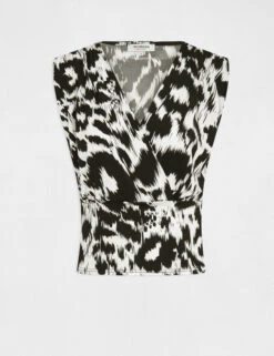 Débardeur à épaulettes Imprimé Abstrait Multico Femme -Tenue Legere Boutique debardeur a epaulettes imprime abstrait multico femme vue3 32536300959280900