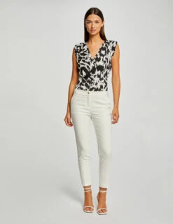 Débardeur à épaulettes Imprimé Abstrait Multico Femme -Tenue Legere Boutique debardeur a epaulettes imprime abstrait multico femme vue5 32536300959280900