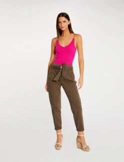 Débardeur Avec Bretelles à Ornements Rose Fonce Femme -Tenue Legere Boutique debardeur avec bretelles a ornements rose fonce femme vue5 32536300932460515