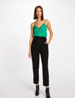 Débardeur Bretelles Fines Avec Boutons Vert Moyen Femme -Tenue Legere Boutique debardeur bretelles fines avec boutons vert moyen femme vue5 32536300922910608