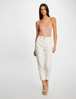 Débardeur Bretelles Fines Avec Chaînes Rose Moyen Femme -Tenue Legere Boutique debardeur bretelles fines avec chaines rose moyen femme vue5 32536300939060514