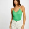 Débardeur Bretelles Fines Avec Chaînes Vert Femme -Tenue Legere Boutique debardeur bretelles fines avec chaines vert femme vue1 32536300939060600