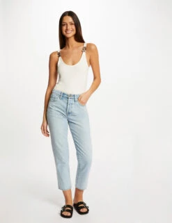 Débardeur Bretelles Larges à Ornements Ecru Femme 9 Débardeur Bretelles Larges à Ornements Ecru Femme -Tenue Legere Boutique debardeur bretelles larges a ornements ecru femme vue5 32536300941910201