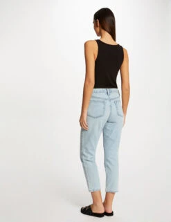 Débardeur Bretelles Larges à Ornements Noir Femme -Tenue Legere Boutique debardeur bretelles larges a ornements noir femme vue2 32536300941910100