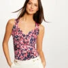 Débardeur Bretelles Larges Imprimé Multico Femme 1 Débardeur Bretelles Larges Imprimé Multico Femme -Tenue Legere Boutique debardeur bretelles larges imprime multico femme vue1 32536300946890900