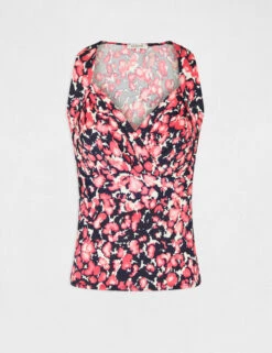 Débardeur Bretelles Larges Imprimé Multico Femme -Tenue Legere Boutique debardeur bretelles larges imprime multico femme vue3 32536300946890900