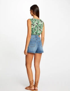 Tenue Legere Boutique -Tenue Legere Boutique debardeur col cache coeur imprime multico femme vue2 32536300954210900