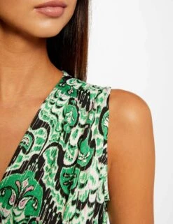 Débardeur Col Cache-coeur Imprimé Multico Femme -Tenue Legere Boutique debardeur col cache coeur imprime multico femme vue4 32536300954210900