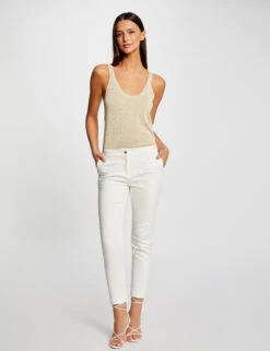 Débardeur Pull Avec Bretelles Beige Femme -Tenue Legere Boutique debardeur pull avec bretelles beige femme vue5 32536300937760202