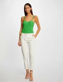 Débardeur Pull Avec Ornements Vert Femme -Tenue Legere Boutique debardeur pull avec ornements vert femme vue5 32536300937690600