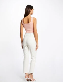 Débardeur Pull Bretelles Larges Rose Moyen Femme -Tenue Legere Boutique debardeur pull bretelles larges rose moyen femme vue2 32536300910440514