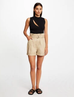 Débardeur Pull Sans Manches à Ouverture Noir Femme -Tenue Legere Boutique debardeur pull sans manches a ouverture noir femme vue5 32536300953580100