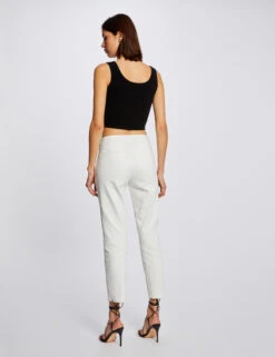 Pull Débardeur Crop Top Noir Femme -Tenue Legere Boutique pull debardeur crop top noir femme vue2 32536300886010100