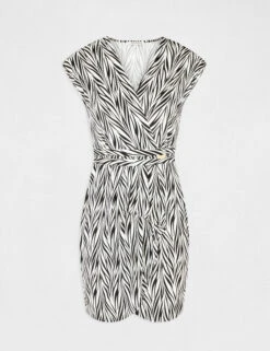 Robe Ajustée Imprimé Géométrique Multico Femme 12 Robe Ajustée Imprimé Géométrique Multico Femme -Tenue Legere Boutique robe ajustee imprime geometrique multico femme vue3 32536300945600900