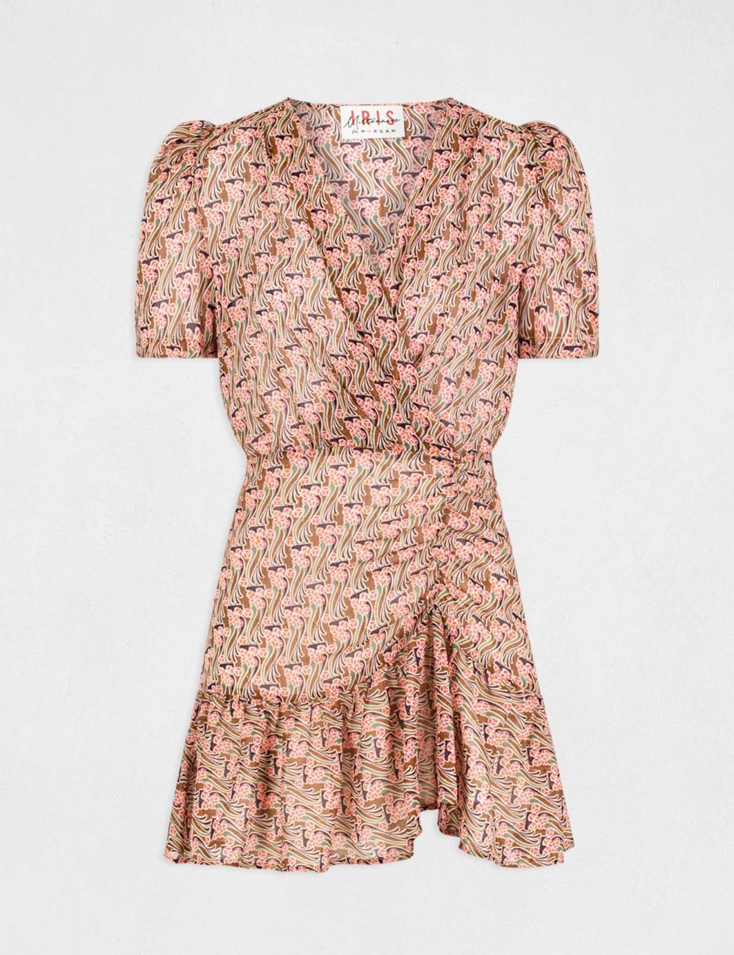 Robe Ajustée Imprimé Végétal Multico Femme 6 Robe Ajustée Imprimé Végétal Multico Femme – Image 4