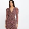Robe Droite Fluide Imprimé Floral Multico Femme -Tenue Legere Boutique robe droite fluide imprime floral multico femme vue1 32536300947240900