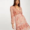 Robe évasée Imprimé Floral Multico Femme 1 Robe évasée Imprimé Floral Multico Femme -Tenue Legere Boutique robe evasee imprime floral multico femme vue1 32536300945590900