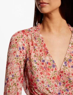 Robe évasée Imprimé Floral Multico Femme -Tenue Legere Boutique robe evasee imprime floral multico femme vue4 32536300945590900