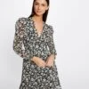 Robe Trapèze Fluide Imprimé Floral Multico Femme -Tenue Legere Boutique robe trapeze fluide imprime floral multico femme vue1 32536300947190900