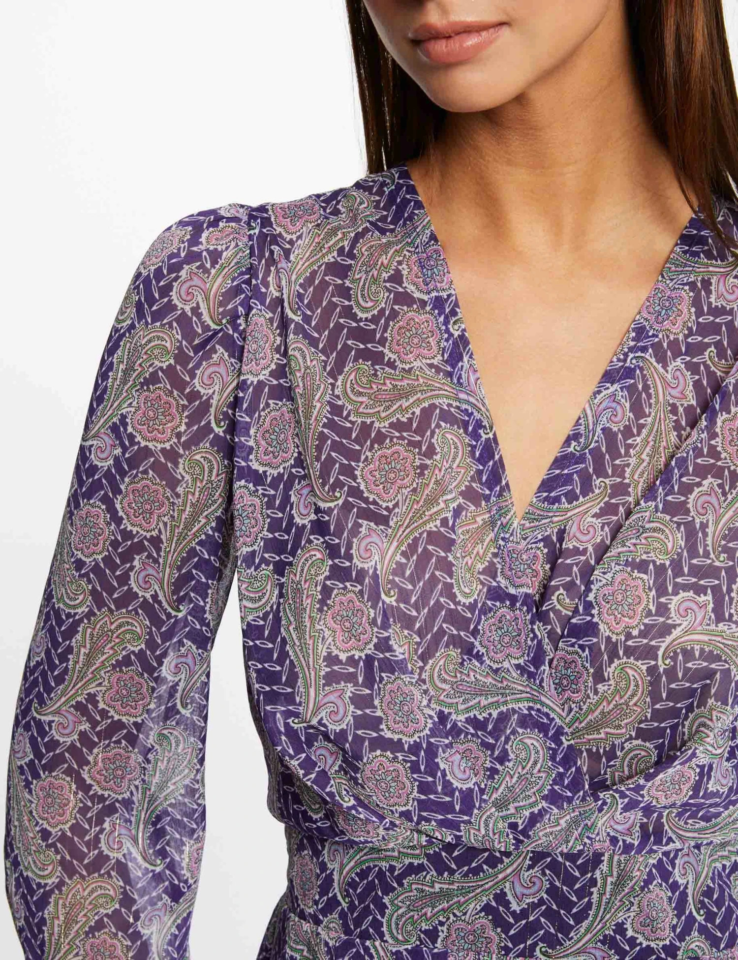 Robe Trapèze Imprimé Cachemire Multico Femme 7 Robe Trapèze Imprimé Cachemire Multico Femme – Image 5