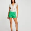 Short Ajusté à Pont Vert Femme 2 Short Ajusté à Pont Vert Femme -Tenue Legere Boutique short ajuste a pont vert femme vue1 32536300897130600
