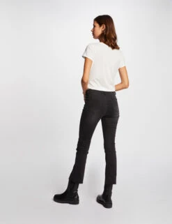 Tenue Legere Boutique -Tenue Legere Boutique t shirt manches courtes a inscription ecru femme vue2 32536300887620201