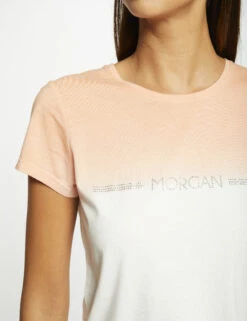 T-shirt Manches Courtes à Inscription Multico Femme 11 T-shirt Manches Courtes à Inscription Multico Femme -Tenue Legere Boutique t shirt manches courtes a inscription multico femme vue4 32536300939190900