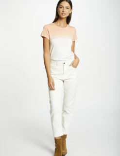 T-shirt Manches Courtes à Inscription Multico Femme 9 T-shirt Manches Courtes à Inscription Multico Femme -Tenue Legere Boutique t shirt manches courtes a inscription multico femme vue5 32536300939190900